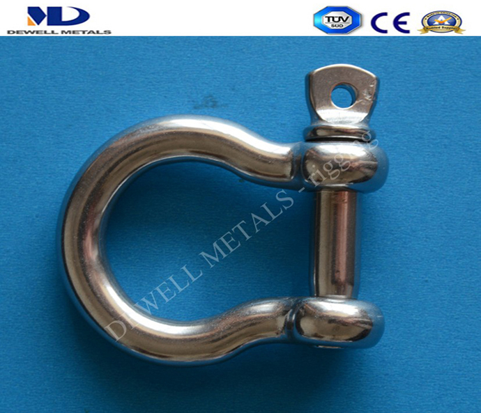 ART.17-5 STAINLESS STEEL SAFETY PIN BOW SHACKLE